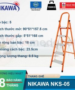 Thang nhôm ghế Nikawa NKS-05